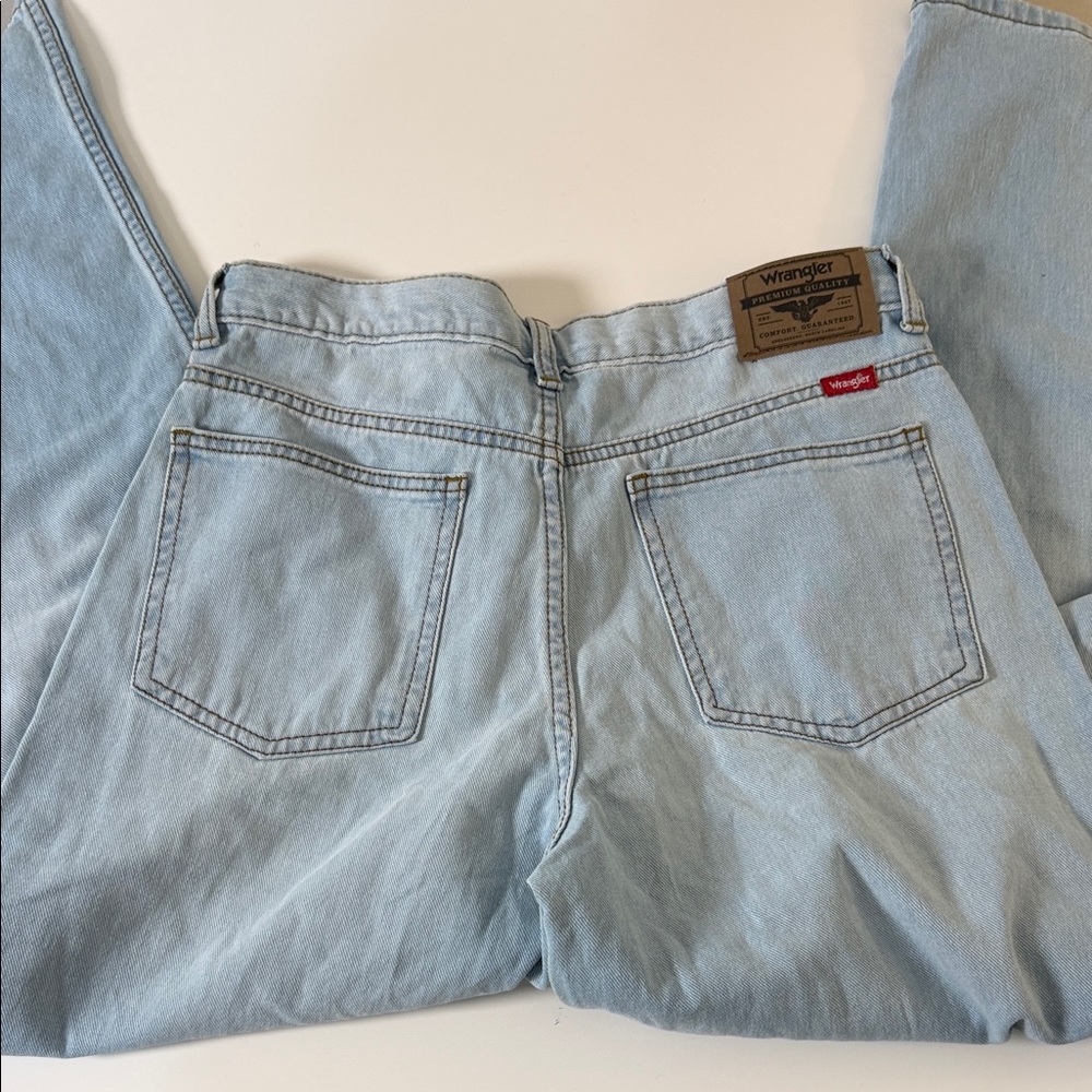 Wrangler Classic Light Blue Denim Pants - Picture 5 of 5